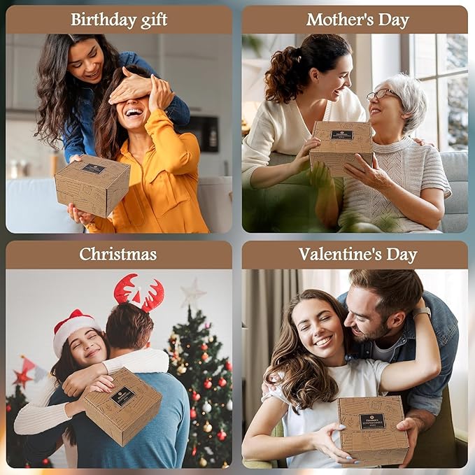 9 Pack Soy Candles for Home Scented |（Vanilla/Amber/Cedarwood） Long-Lasting 270 Hours, Natural Scented Candles Gift for Women & Men, Birthday, Mother’s Day, Christmas, Thanksgiving