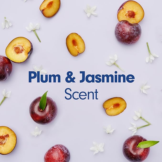 Softsoap Renewed Liquid Hand Soap, Paraben Free, pH Balanced, Plum and Jasmine Scent, 11.25 fl oz Pump Bottle, 6 pack