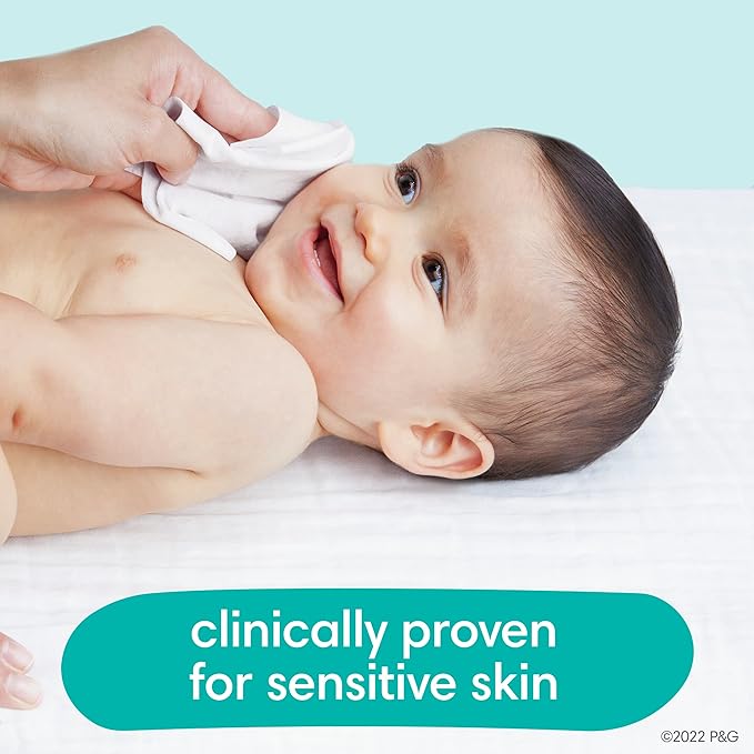 pampers sensitive baby wipes 392 ct OLD