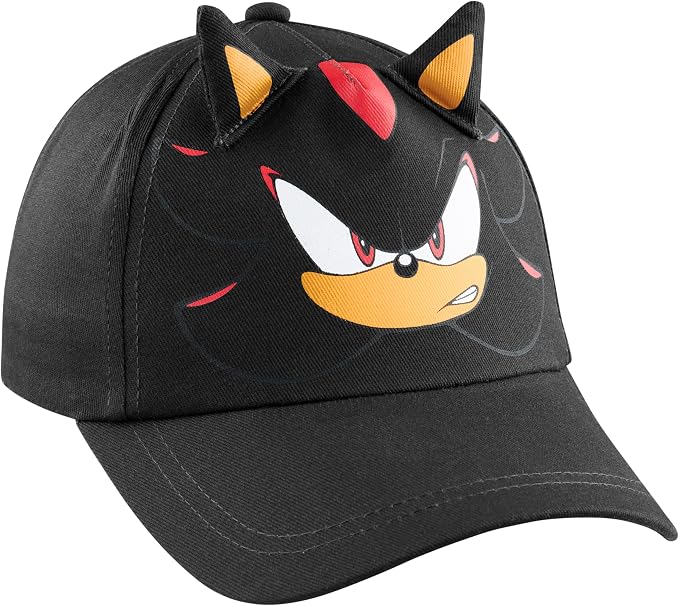Sonic the Hedgehog Boys Baseball Cap Kids Sun Hat for Summer Beach Outdoor Play Cotton Ball Cap Gifts for Boys