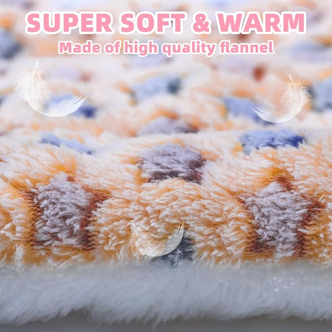 YedsIntu 2 Pcs Guinea Pig Bed, Washable Rabbit Bunny Bed Mat Warm Small Animal Bed Pad Guinea Pig Pillow Pet Bed Mat for Chinchilla Hedgehog Ferret (13.7" x 10.6")