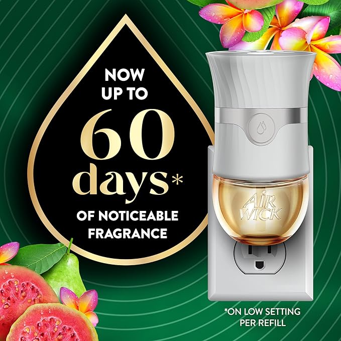Air Wick Scented Oils 0+5 Hawaiian Guava & Tropical Flower (old Nectarine & Paradise Flower)