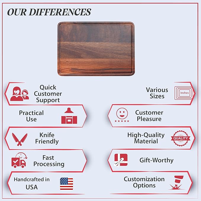 Custom Logo Personalized Cutting Board with Name, Customized Wood Engraved Christmas 2025 Board Business Logo Gift for Bulk Orders Corporate Employee Realtor Client Appreciation Wedding Housewarming