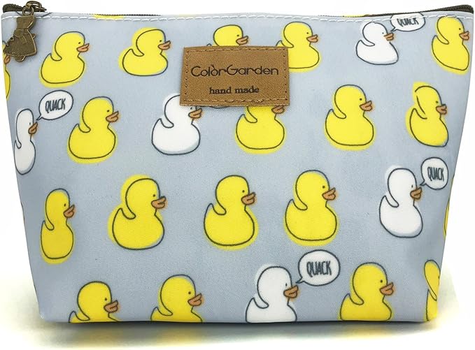 Hunger Yellow Duck Make-Up Cosmetic Bag Carry Case, 14 Patterns (P11417021)