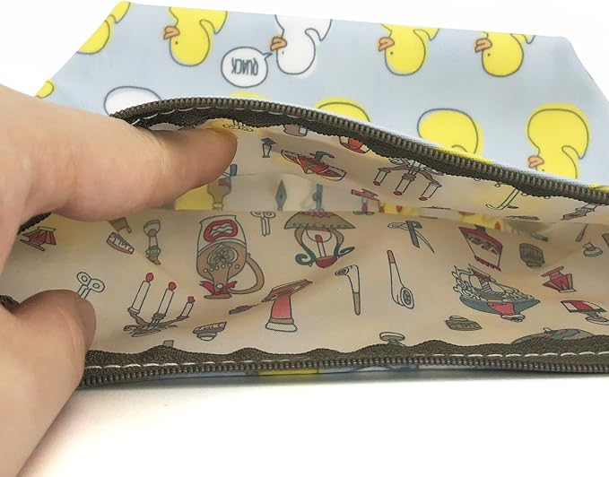Hunger Yellow Duck Make-Up Cosmetic Bag Carry Case, 14 Patterns (P11417021)