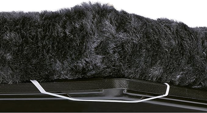 MidWest Homes for Pets QuietTime XXS Dog Bed - Gray Faux Fur Bolster, Ultra-Soft and Machine Washable, Fits 18-Inch Crates and Carriers, for Small Dogs and Cats