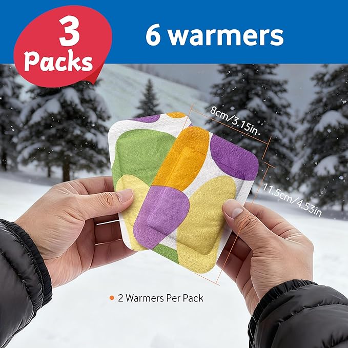 Hand Super Warmers - Long Lasting Natural Odorless Air Activated Warmers 10 Packs Heated Gloves