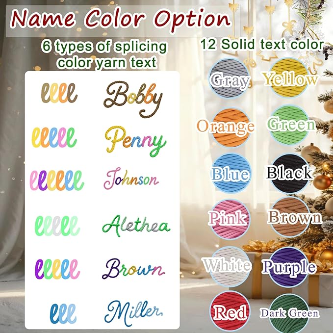 Custom Christmas Gift Basket with Name Personalized Woven Baby Shower Basket for Newborn Holiday Cotton Rope Storage Basket for Toy Diaper Caddy