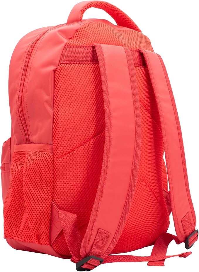 AI ACCESSORY INNOVATIONS Sonic The Hedgehog Backpack for Boys & Girls, Knuckles 16 Inch Schoolbag with 3D Features, Durable School Bag for Kids, Red