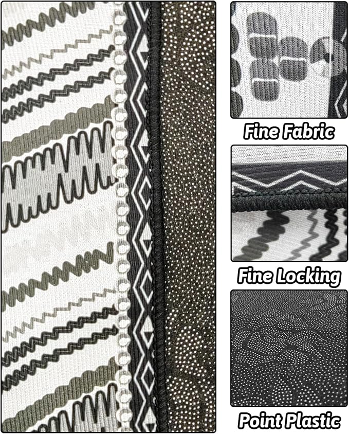 BNOSDM 79" X 55" Large Bunny Cage Liner Washable Reusable Big Rabbit Pads Floor Mat for Rabbits Anti Slip Rug for Bunnies, Pet Carpet for Chinchillas Cats Guinea Pigs Ferrets Dogs