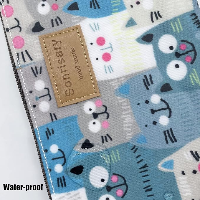Hunger The Cat Is Watching You Makeup Cosmetic Bag Carry Case, 14 Patterns (P11417020)
