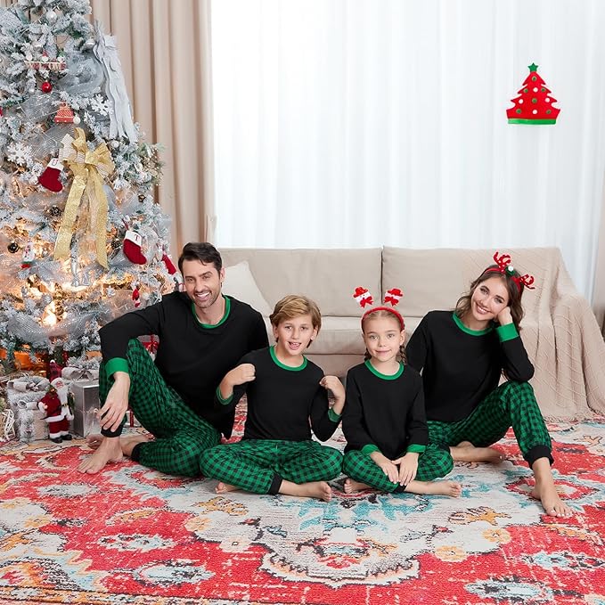 Christmas Pajamas for Family Matching Family Christmas Pajamas Set PJS Holiday Xmas Family Jammies Sleepwear