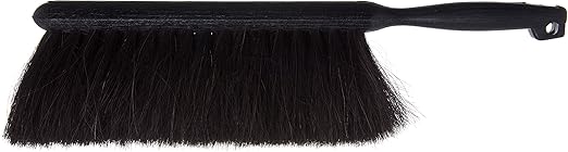 SPARTA Flo-Pac Counter Brush with Bristles Scrub Brush, Cleaning Brush with Long Lasting for Cleaning, 9 Inches, Black