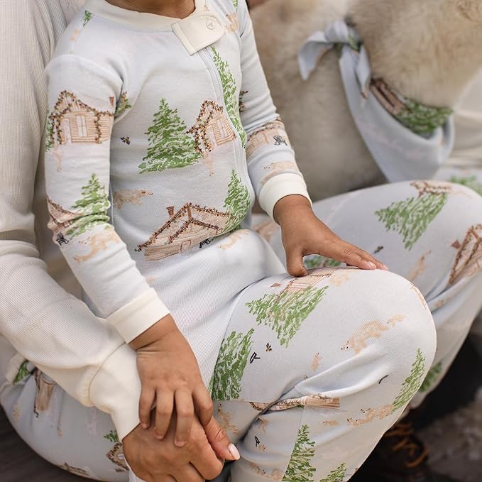 Burt's Bees Baby Baby Family Jammies Matching Holiday Organic Cotton Pajamas