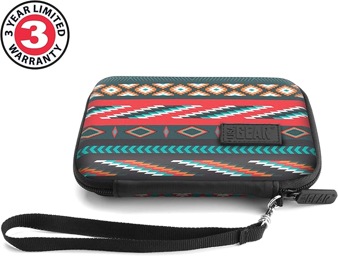 USA Gear Portable WiFi Hotspot for Travel Carrying Case - Internet Booster Case with Wrist Strap Compatible with 4G LTE Wi-Fi Mobile Hotspots from Verizon Orbic, Netgear, Huawei, GlocalMe - Southwest