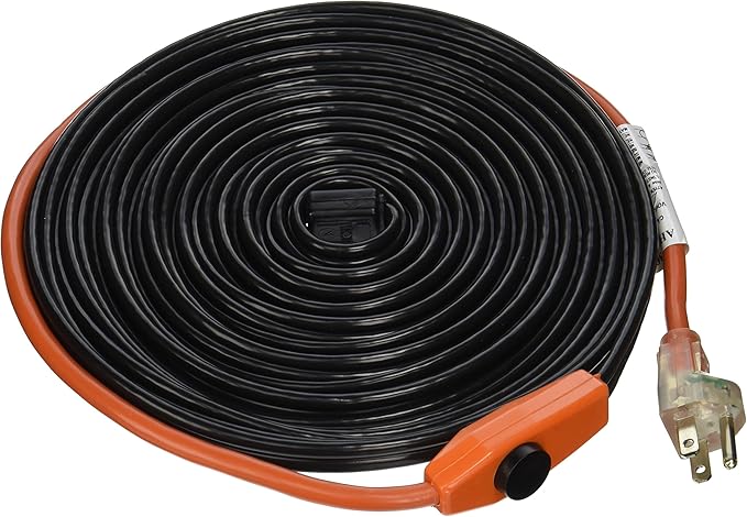 Frost King HC30A Automatic Electric Heat Kit Heating Cables, 30 - Feet, Black