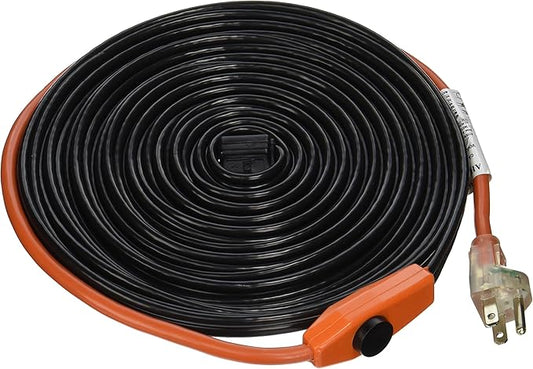 Frost King HC30A Automatic Electric Heat Kit Heating Cables, 30 - Feet, Black