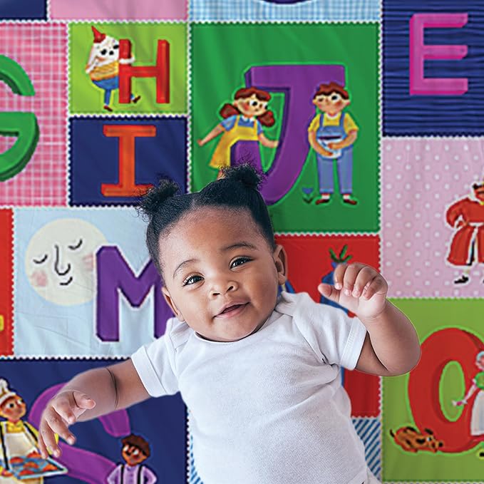 I See Me! Personalized Blanket - Name Blanket - Christening Gift - Baptism Gift - Custom Baby, Newborn, Sherpa Throw Blanket