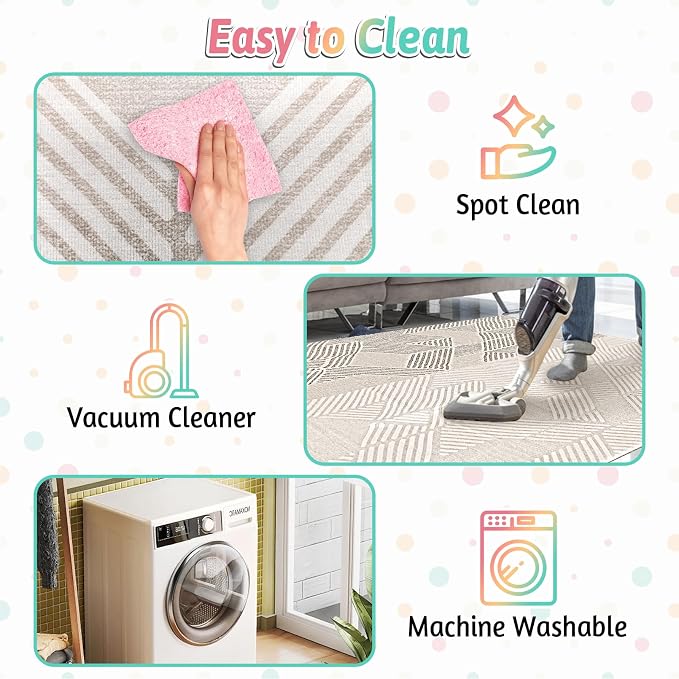 VCEPJH Bunny Floor Mat 55 x 78.7in Rabbit Cage Liner Washable Large Reusable Guinea Pigs Rug Anti-Slip Whelping Pads for Small Pet Dogs Puppy Chinchillas Cats Ferrets