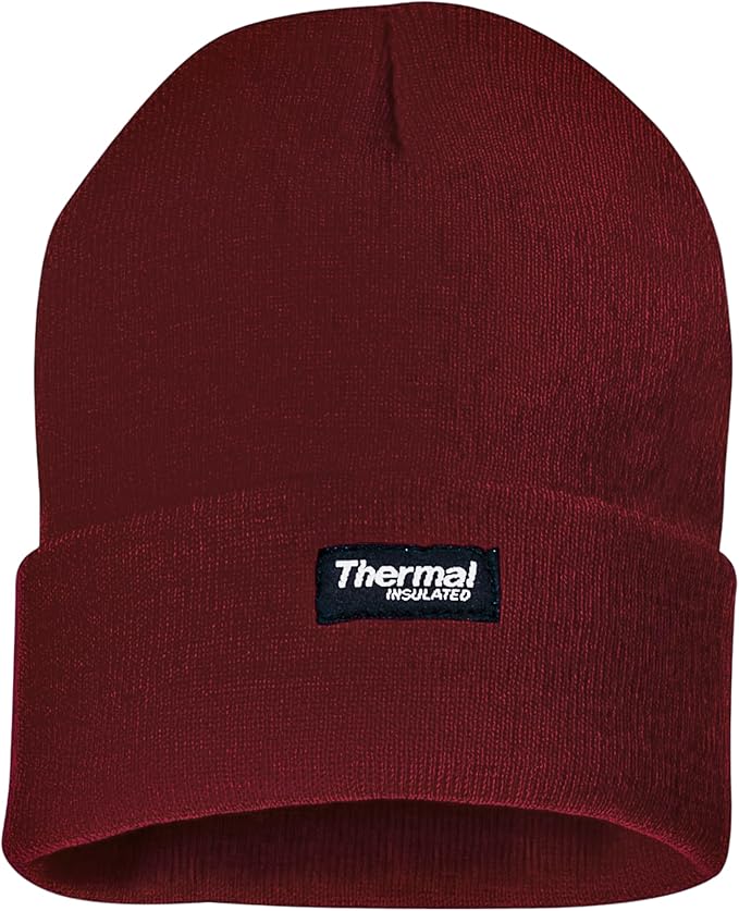 McGuire Gear Thermal Insulated Beanie, Water Resistant Watch Cap with 40 Gram Insulation, Lightweight Warm Winter Hat