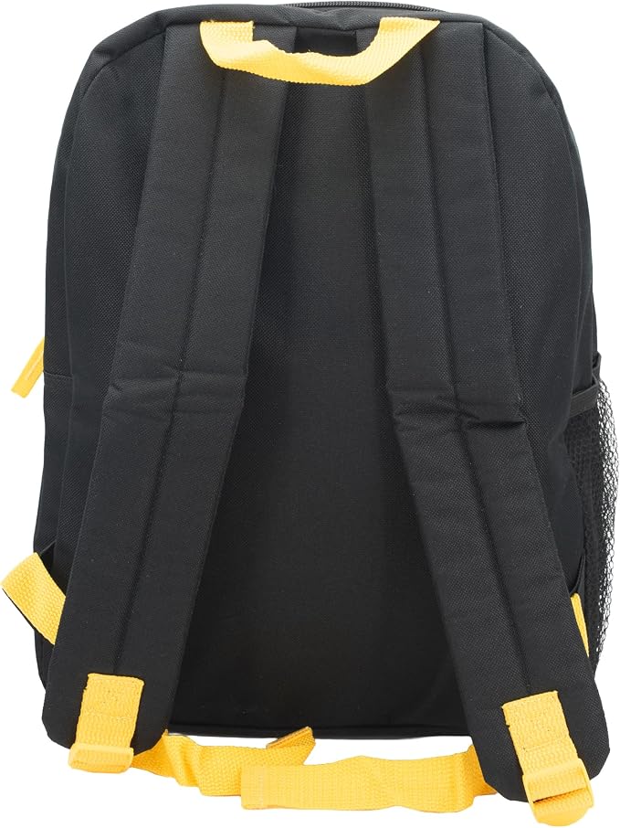 AI ACCESSORY INNOVATIONS Batman Kids Backpack, Dark Knight Superhero 15" School Bag for Boys, Black