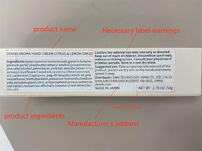 DEMIKI Shea Butter Hand Cream for Dry Cracked Hands,Japanese Skin Care Hand Lotion with Shea Butter, Coconut Oil, Hand Cream for Women,Travel Essentials,Travel Size 2pcs/50gx2/1.7fl.ozx2