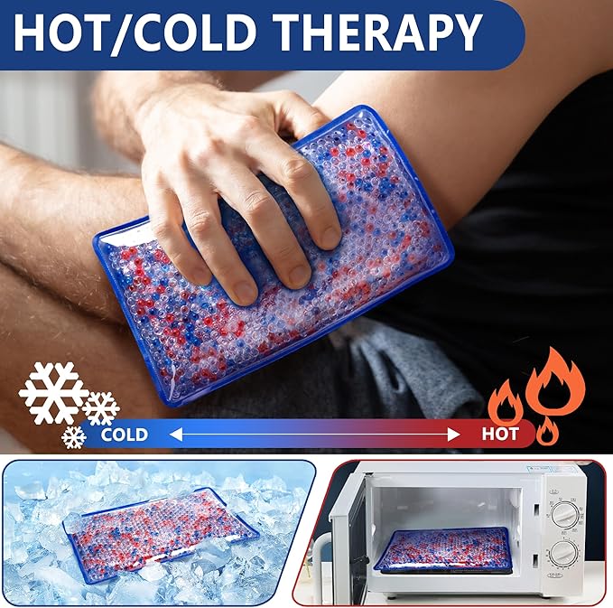 WellWear Hot/Cold Reusable Gel Bead Pack