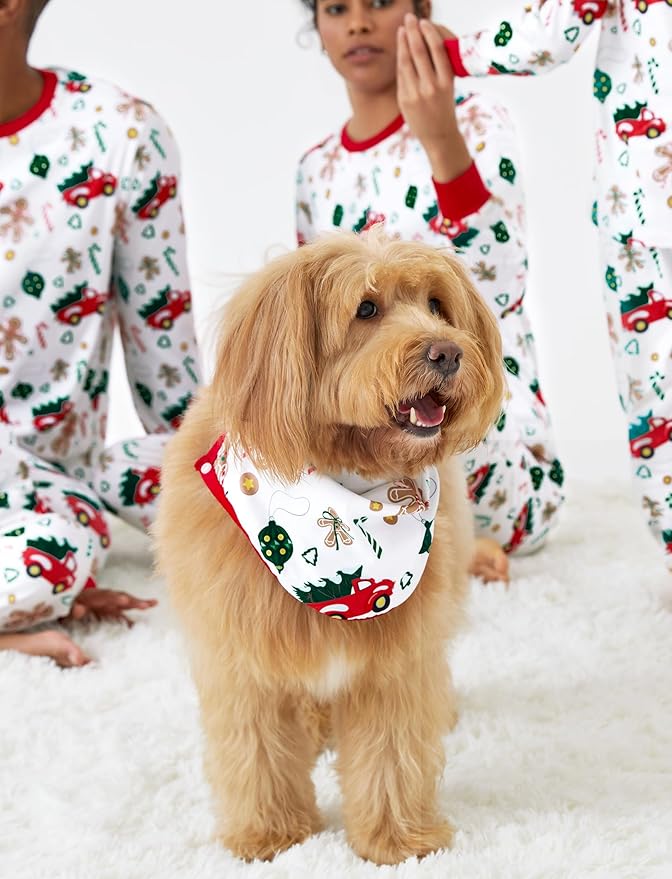 PATPAT Christmas Family Matching Pajama Sets Includes Christmas Socks - Perfect for Family Photos & Holiday Celebrations
