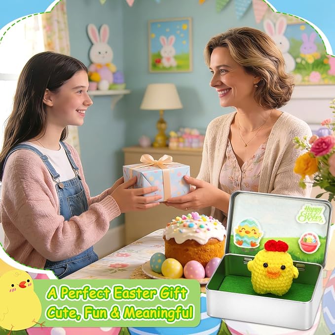 Little Pocket Chick Cute Collectible Easter Keepsake Travel Buddy | Little Pocket Chick in a mini tin, a cute collectible gift for Easter baskets, coworkers and friends