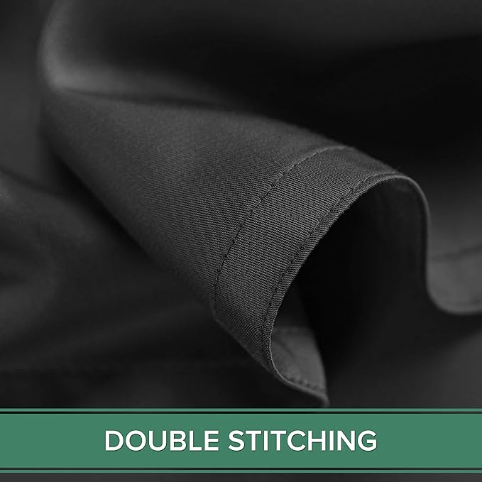 Twin Sheets by Pure Bamboo, Genuine 100% Organic Viscose Derived from Bamboo Bed Sheet Set, Luxuriously Soft & Cooling, Double Stitching, Lifetime Quality Promise (Twin, Black)