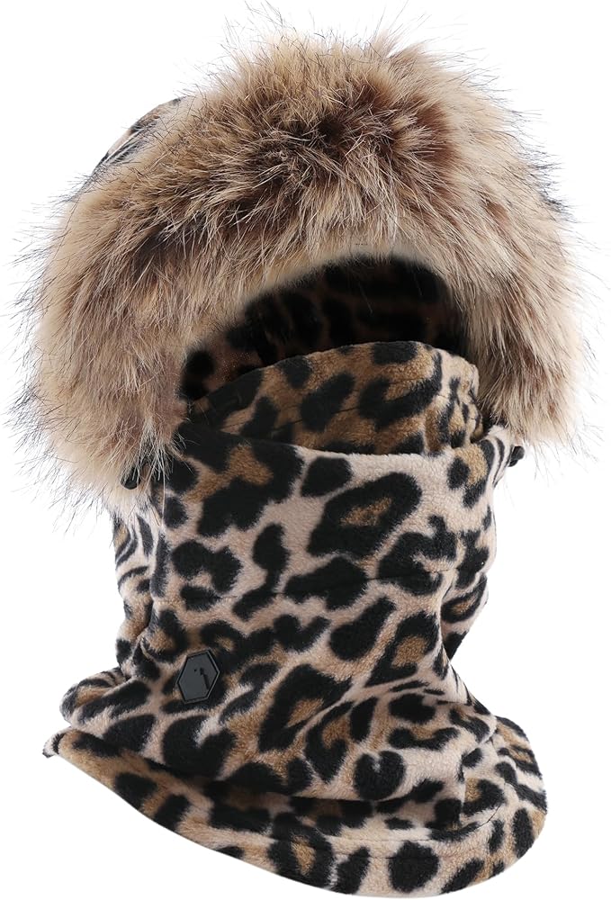 Tough Headwear Fleece Balaclava Ski Mask - Windproof Cold Weather Gear - Hunting Essentials - Ski Mask for Men