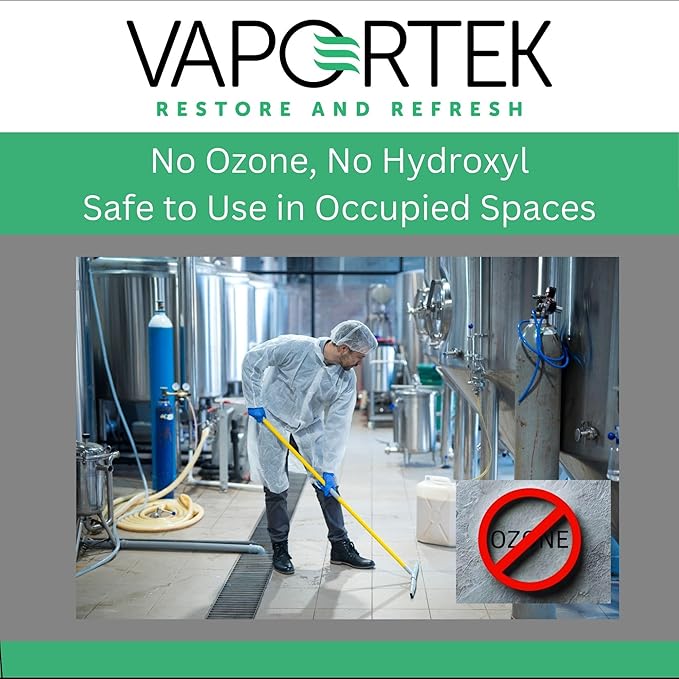 Vaportek Fresh & EZ Combo Pack, Home, Small Business and Industrial Odor Control