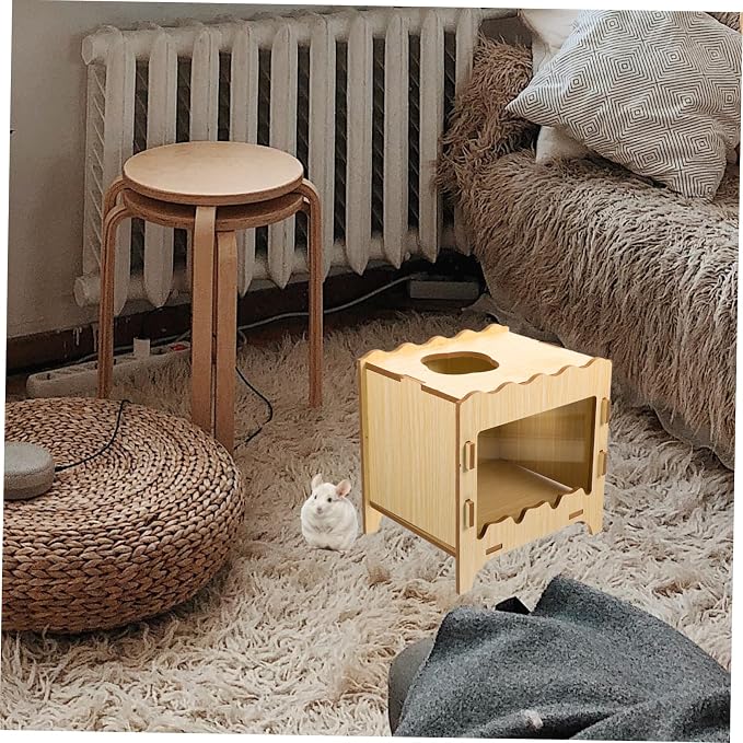 BESPORTBLE Hamster Digging Box Toy Creative for Small Animals Mimics Natural Tunnel System Lightweight Easy to Carry for Dwarf Gerbils and Hamsters