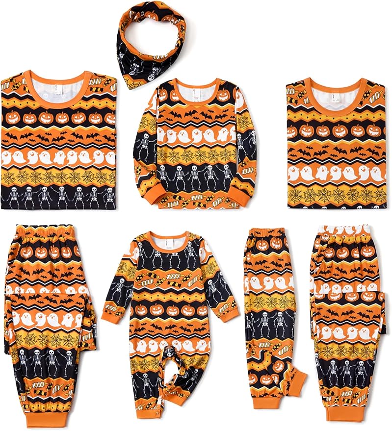 PATPAT Christmas Family Matching Pajama Sets Includes Christmas Socks - Perfect for Family Photos & Holiday Celebrations