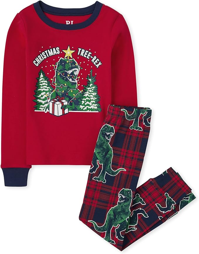 The Children’s Place Family Matching, Christmas and Holiday Pajama Sets, Cotton