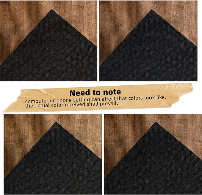 Vienrose Photo Album Scrapbook, 3 Ring 12" x 12" Linen Cover Kraft Paper Memory Book with 50 Sheets 100 Pages, Scrapbook Set for Wedding, Anniversary, Family, Travel, Black