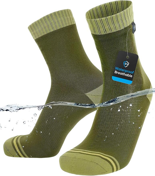 DexShell Waterproof Everyday Socks - Breathable Membrane, Quarter Crew Length for Walking, Commuting & All-Weather Comfort