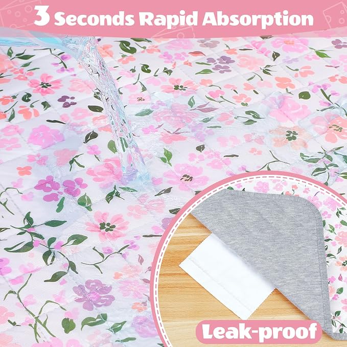 Unicorn Catcher 2 Pack Washable Guinea Pig Cage Liner, Waterproof Bedding | Reusable Absorbent Bedding For Rabbits, Hamsters, And Hedgehogs With A Leak-Proof Design To Keep Cages Dry And Clean