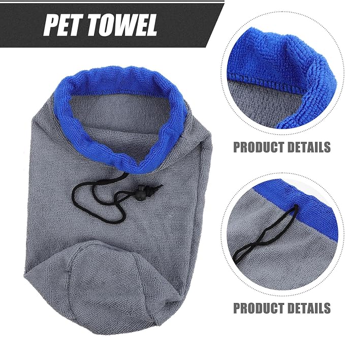 SHINEOFI Towel Material for Small Great Hamster Bag Pets Absorption with Bath or Cozy Lint Grooming and Drying Hair Efficiently Ferret