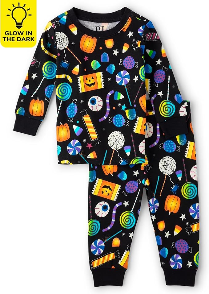 The Children's Place unisex-baby And Kids, Sibling Matching, Holiday Pajama Sets, Cotton