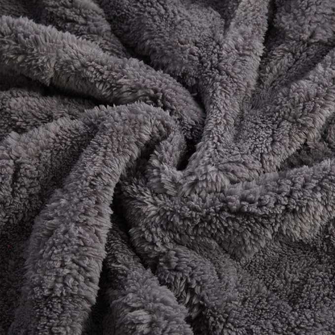 Ultra Soft Fleece Baby Blanket,Swaddle & Receiving Blankets for Newborn Infant, Lightweight Breathable Nursery Nap Blanket for Crib Stroller, for Boys & Girls Heart Checkered 30"x40" Gray