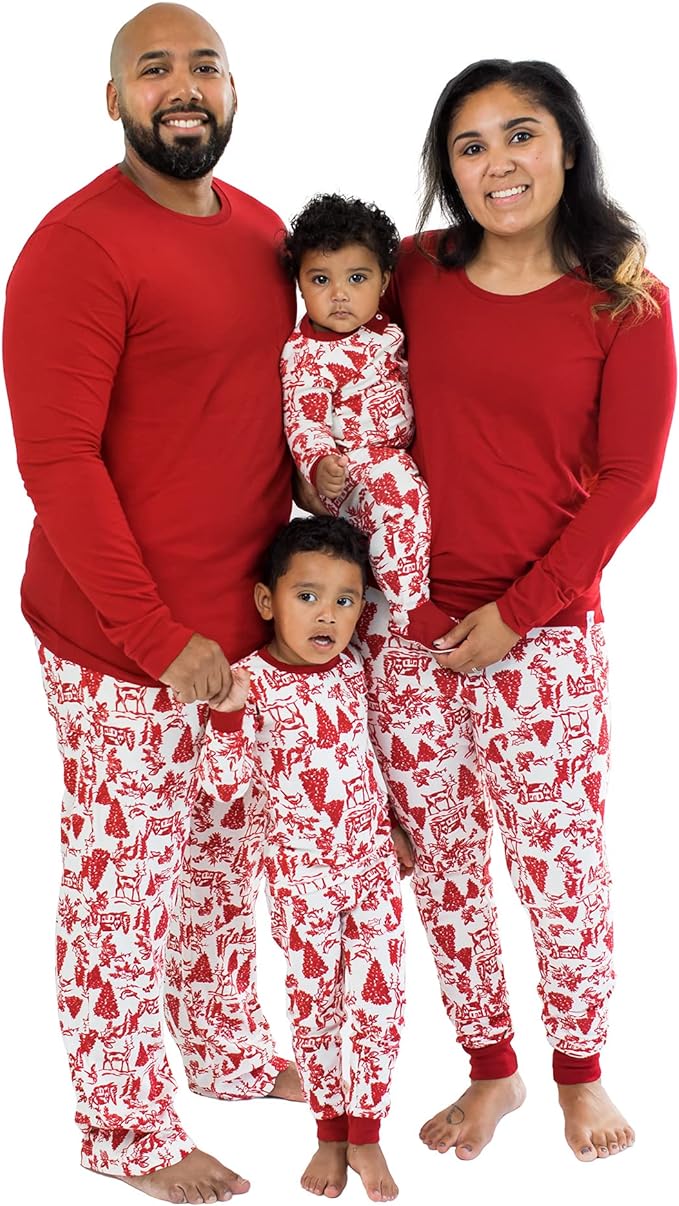Burt's Bees Baby Baby Family Jammies Matching Holiday Organic Cotton Pajamas