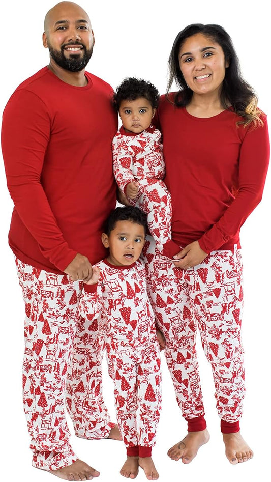 Burt's Bees Baby Baby Family Jammies Matching Holiday Organic Cotton Pajamas
