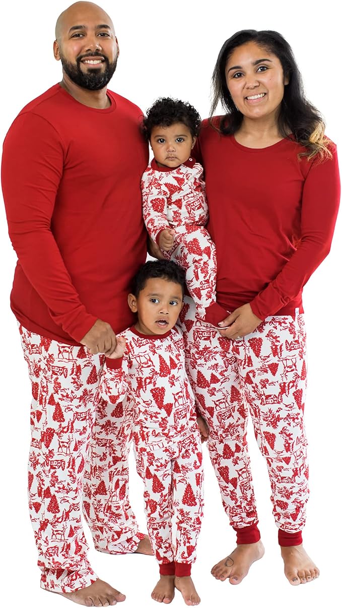 Burt's Bees Baby Baby Family Jammies Matching Holiday Organic Cotton Pajamas
