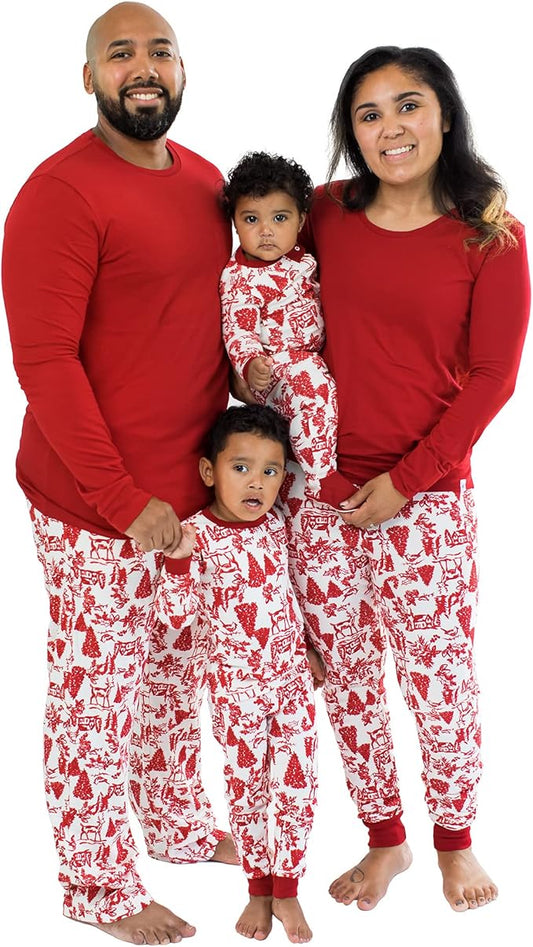 Burt's Bees Baby Baby Family Jammies Matching Holiday Organic Cotton Pajamas