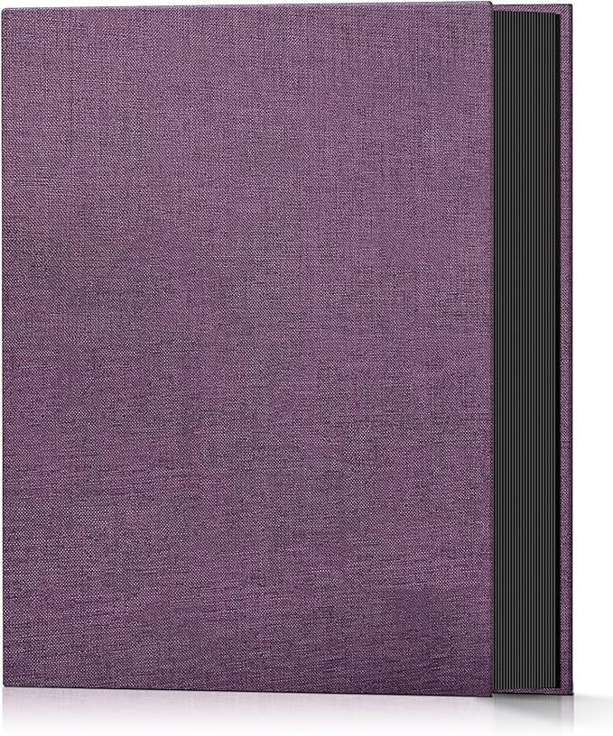 Popotop Photo Album 4x6 100 Pockets for Wedding Gifts,Linen Hardcover Picture Albums for Family Anniversary Baby Vacation Pictures