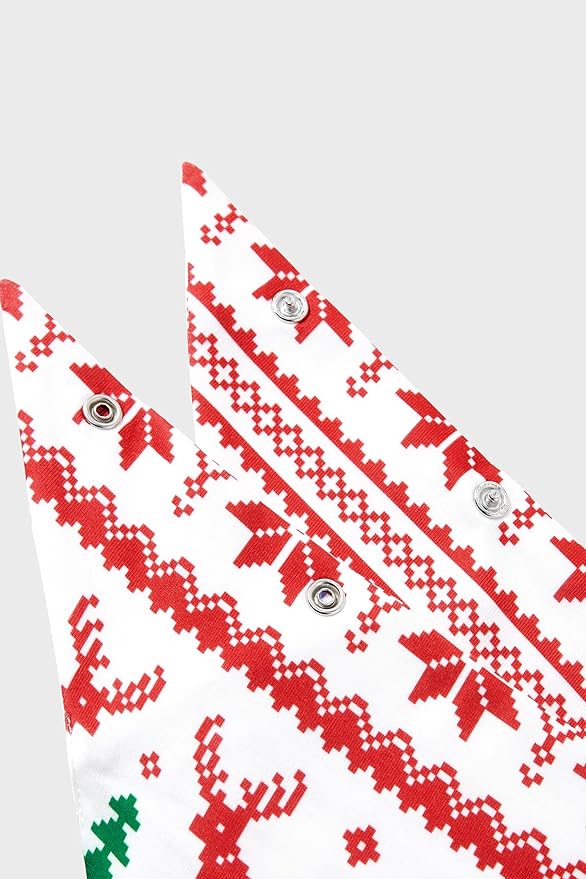 PATPAT Christmas Family Matching Pajama Sets Includes Christmas Socks - Perfect for Family Photos & Holiday Celebrations