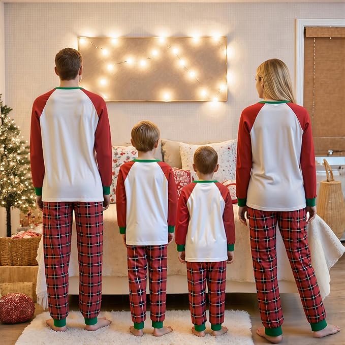 2024 Family Matching Pajamas Sets - Christmas Pjs Sleepwear Outfits for Holiday & Xmas Party