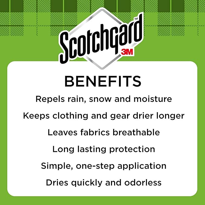 Scotchgard Outdoor Water Shield, Water Repellent Fabric Protector for Patio Furniture, Cushions, and Outdoor Gear, 31.5 fl oz (3 Cans, 10.5 oz Each)