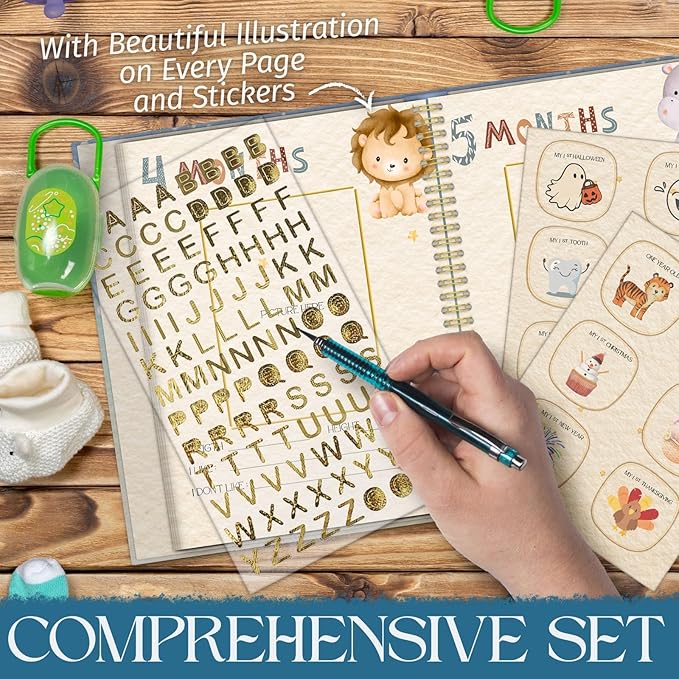 Baby Memory Book with Keepsake Box